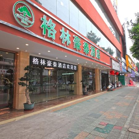 Greentree Inn Guangdong Jieyang Bus Terminal Station Ronghua Avenue Business Hotel Bagian luar foto