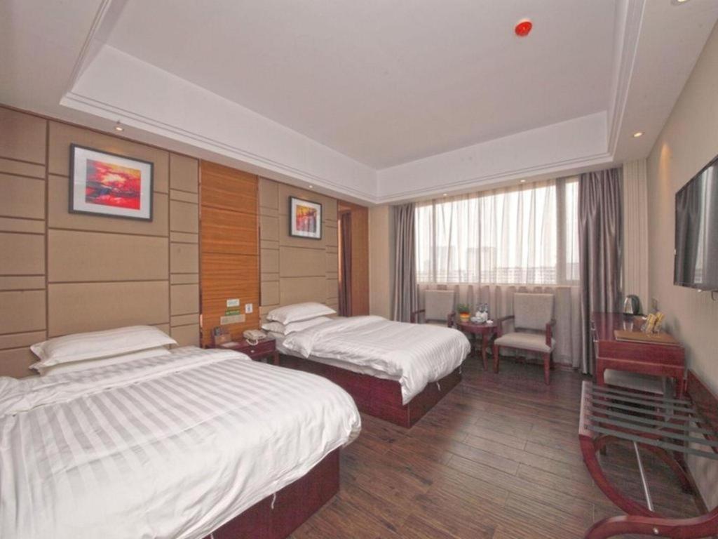 Greentree Inn Guangdong Jieyang Bus Terminal Station Ronghua Avenue Business Hotel Bagian luar foto