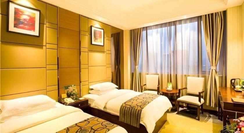 Greentree Inn Guangdong Jieyang Bus Terminal Station Ronghua Avenue Business Hotel Bagian luar foto